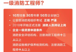 注册消防安全工程师条件,注册安全消防工程师证