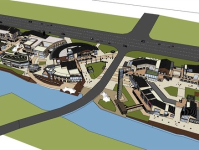 商业街平面图商业街平面图设计