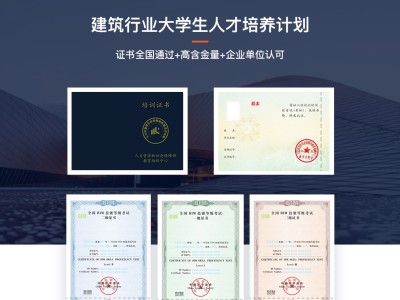 人社部bim专项职业能力证书人社部立项bim工程师