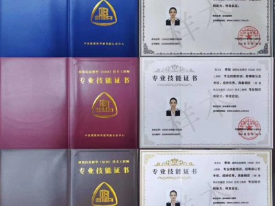 bim工程师战略规划师bim战略规划师是哪个部门颁发的
