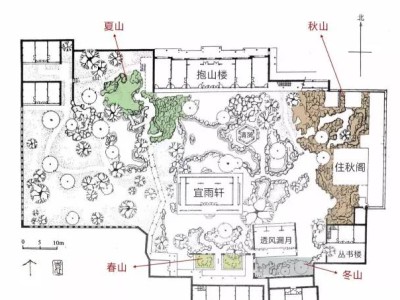 个园平面图,个园平面图高清图