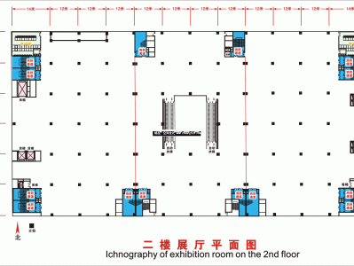 展示设计平面图尺寸,展示设计平面图