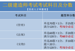 二级建造师建造师报考条件二级建造师建造师报考条件有哪些