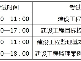 哪年开始注册监理工程师考试注册监理师什么时候考