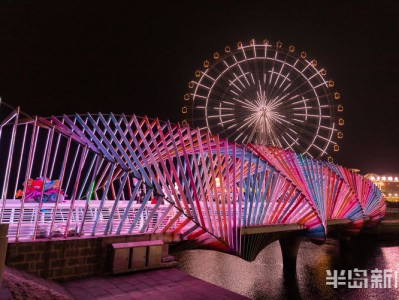 塘沽彩虹桥,塘沽彩虹桥图片