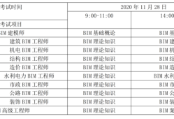 bim工程师考试是线上嘛bim工程师在哪个网站报名