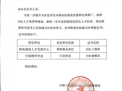 BIM高级工程师BIM高级工程师是野鸡证吗