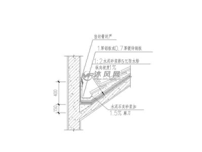 坡屋顶天沟施工方法,坡屋顶天沟