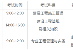 二级建造师报名时间和考试时间报名要求二级建造师报考时间以及资格