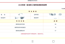 消防工程师成绩公布时间消防工程师成绩公布时间表