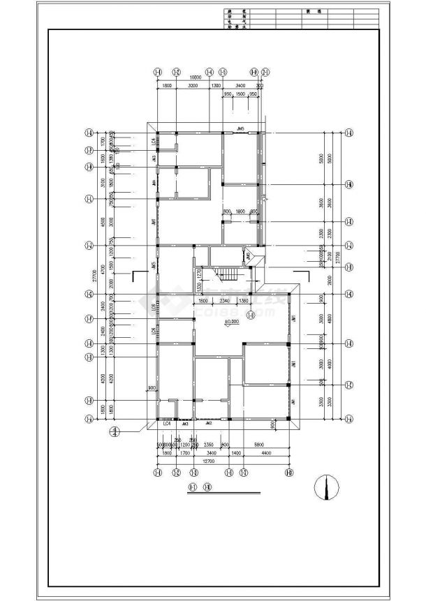 建筑平面图的识图方法建筑平面图  第2张