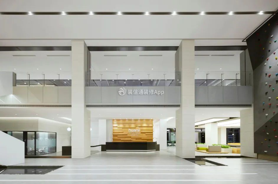 办公楼大厅效果图公司大厅设计效果图  第1张