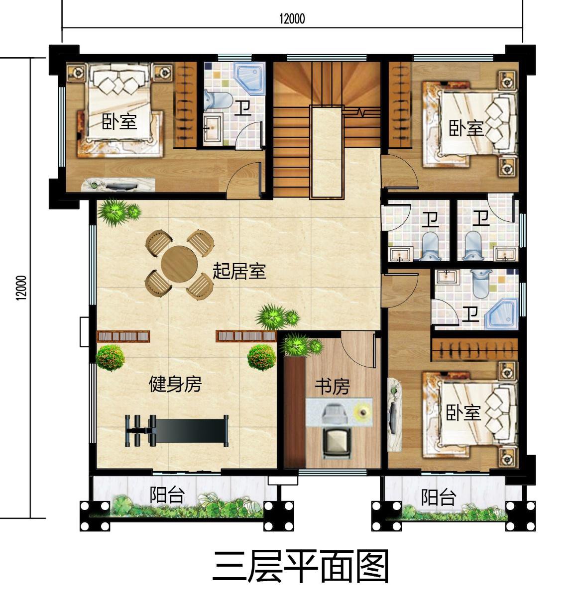 南方农村房屋设计图片大全南方农村房屋设计图  第2张