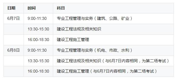 二级建造师考科目二级建造师考哪几门科  第1张