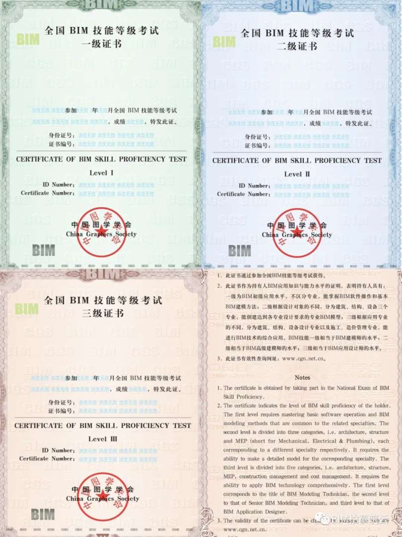 孝感造价bim工程师bim工程师证书含金量  第1张