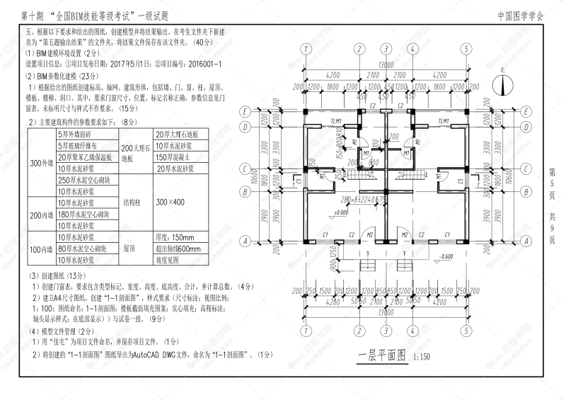 bim一级工程师考试内容bim一级工程师考那几科  第1张